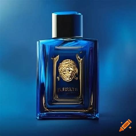versace cologne in blue bottle